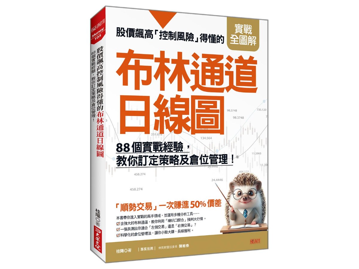 股價飆高控制風險得懂的布林通道日線圖：88個實戰經驗，教你訂定策略及倉位管理！
