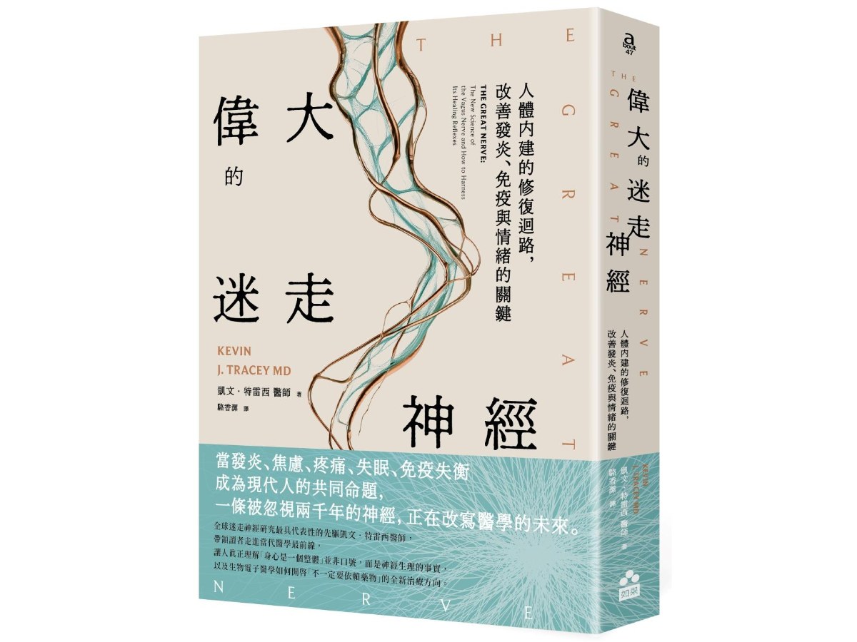 偉大的迷走神經：人體內建的修復迴路，改善發炎、免疫與情緒的關鍵