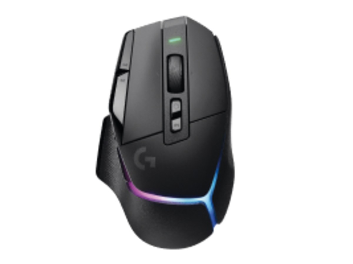 羅技 G G502 X PLUS 炫光高效能無線電競滑鼠-岩石黑
