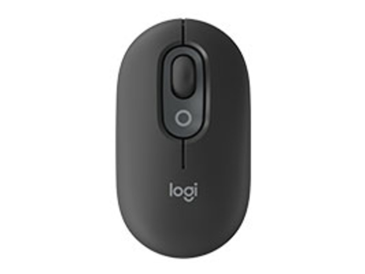 羅技 POP MOUSE 無線藍牙滑鼠 - 石墨黑