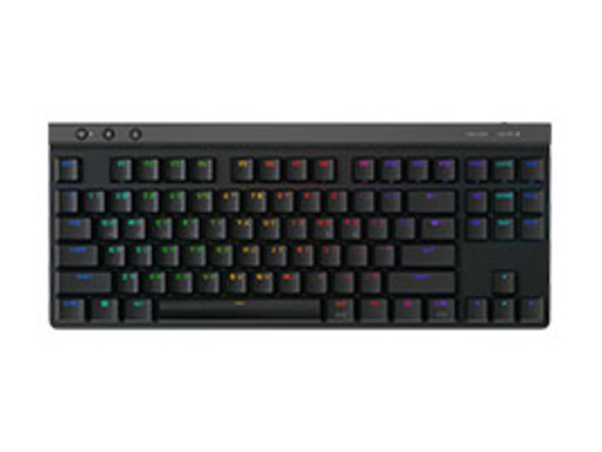羅技G G515 輕薄無線機械式 TKL 電競鍵盤 - 黑
