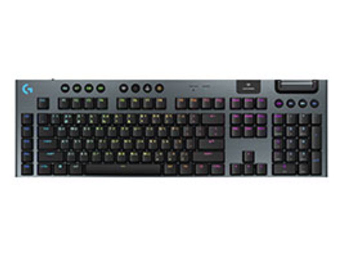 羅技G G915 X 無線 RGB 機械式遊戲鍵盤 線性軸 - 黑