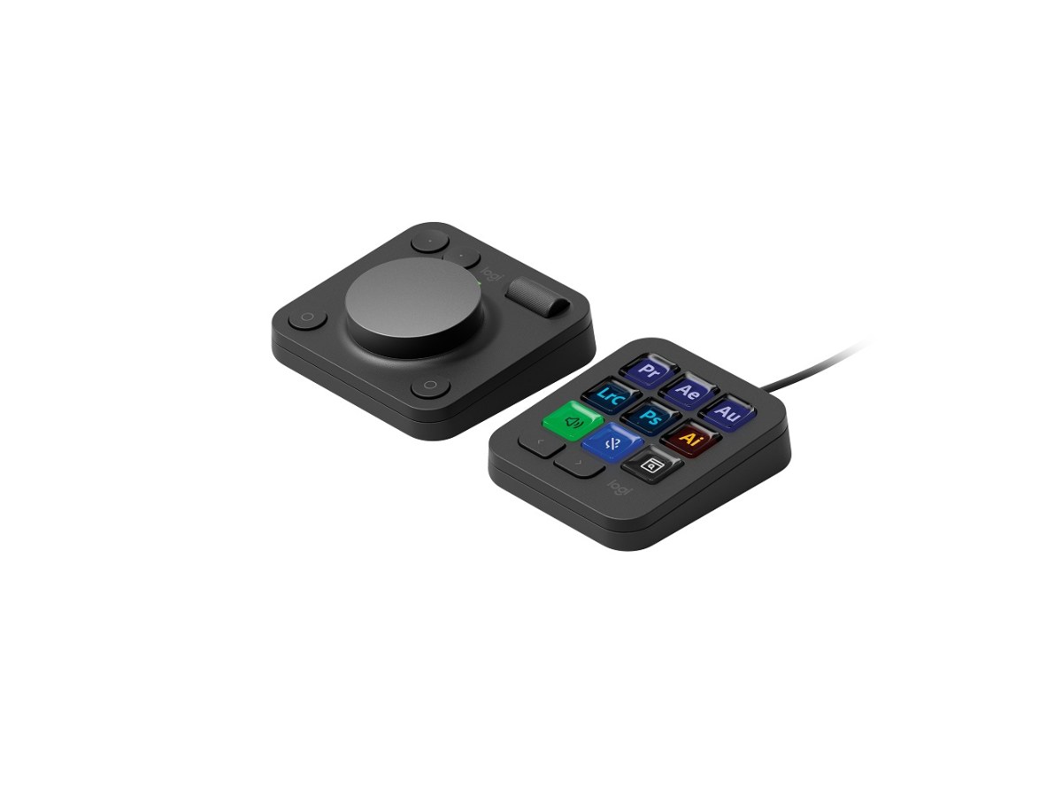 羅技 MX Creative Console 創作者主控台 - 石墨黑