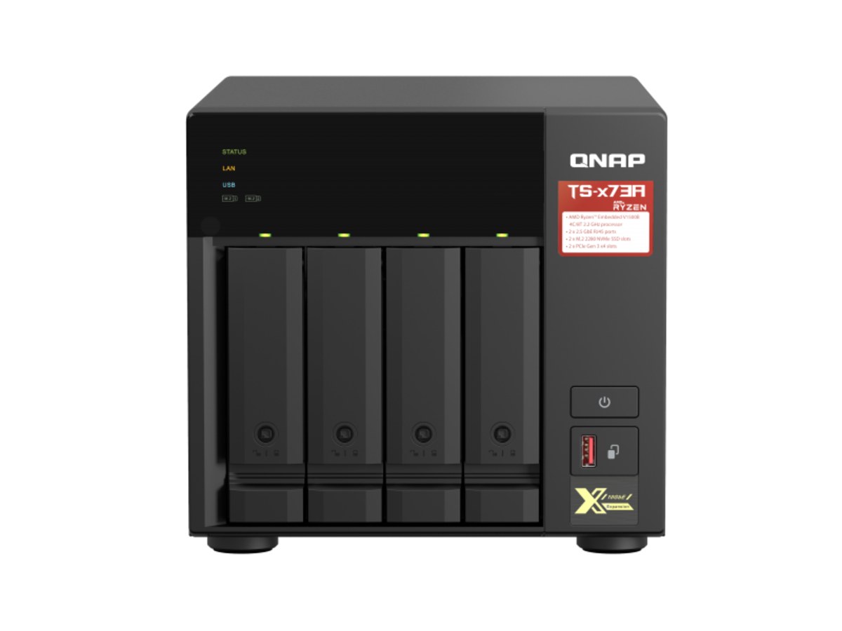 QNAP TS-473A-8G 4-Bay 2.5GbE NAS