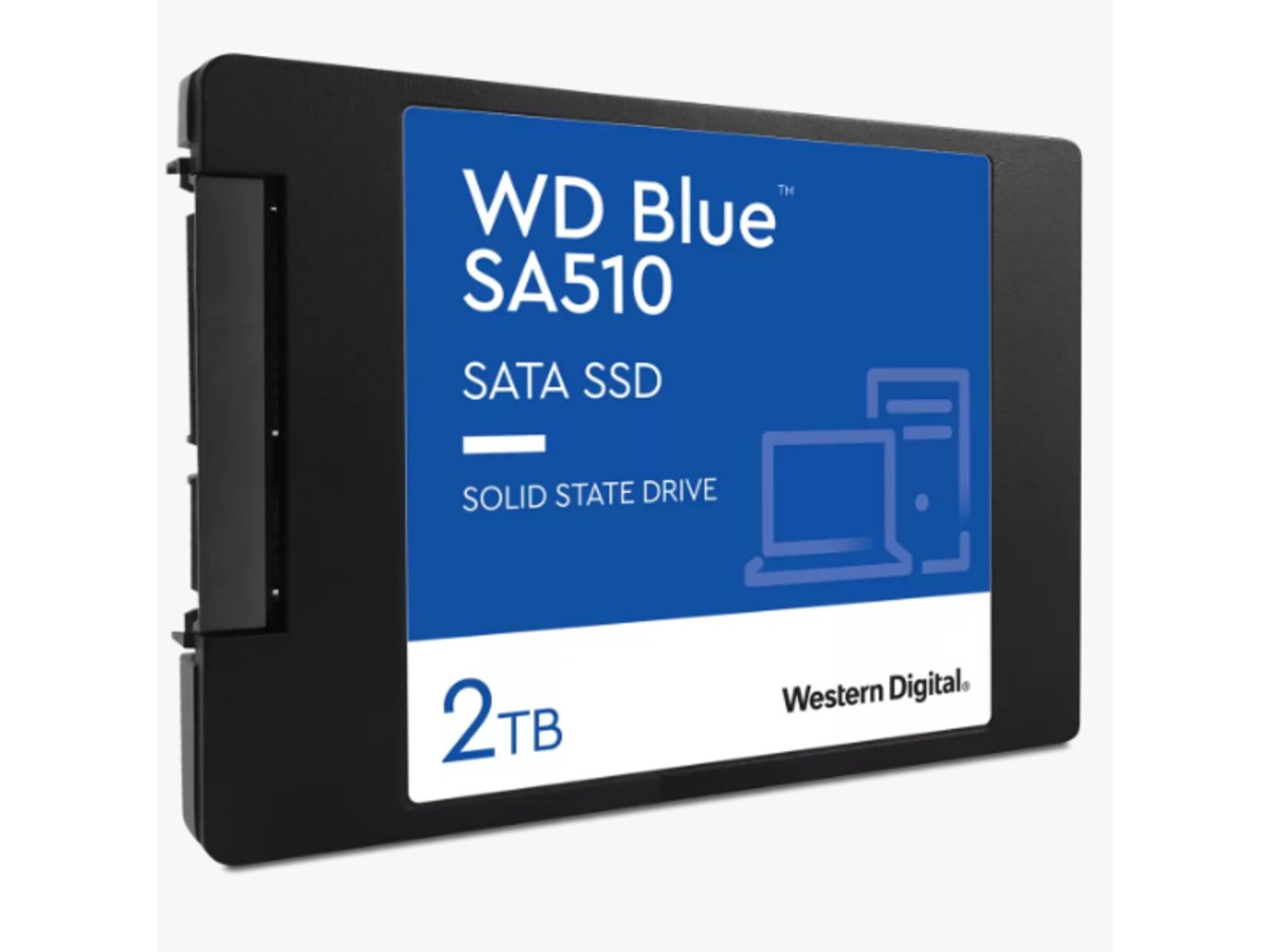 WD Blue SA510 SATA SSD 2.5 吋 2TB (WDS200T3B0A-00C7K0)