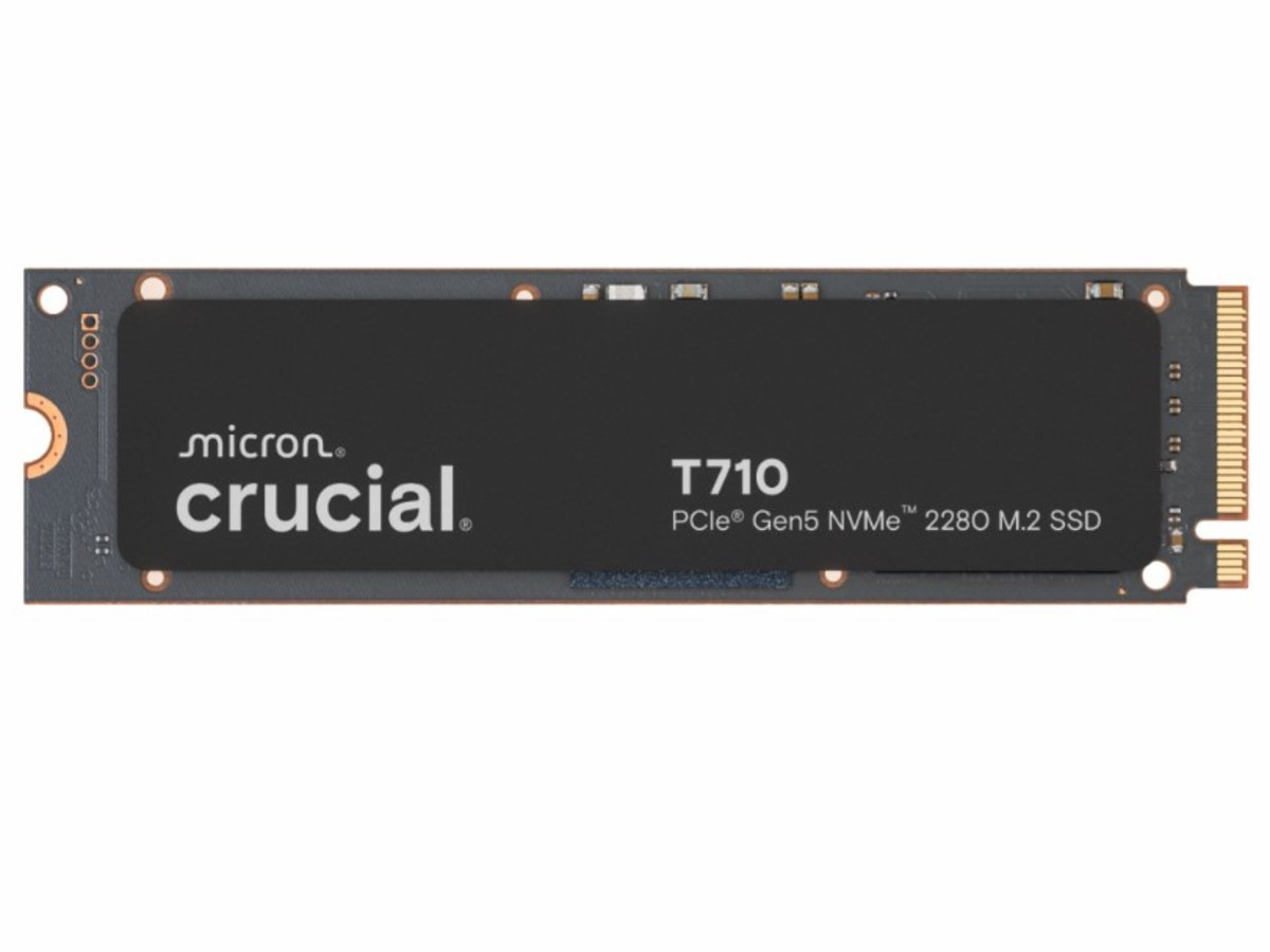 Crucial T710 1TB PCIe Gen5 M.2 2280 SSD
