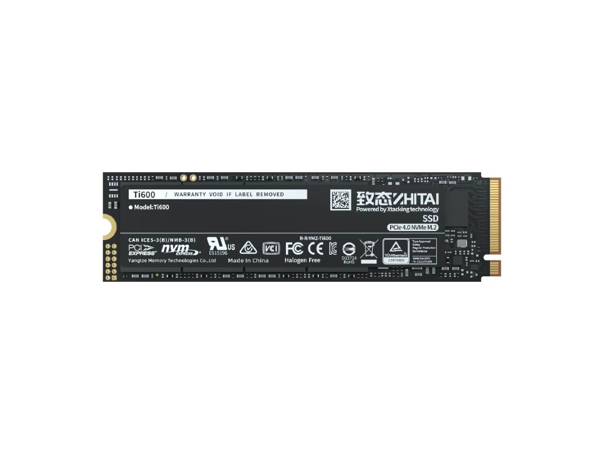 ZHITAI Ti600 500G SSD PCle Gen4x4 M.2 2280