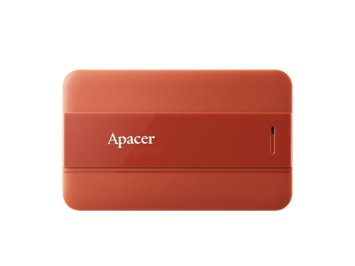 Apacer宇瞻AC237 1TB USB3.2 Gen1 2.5吋防護型行動硬碟-紅