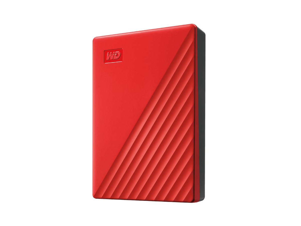 WD New My Passport 5TB(紅) 2.5吋行動硬碟(WESN)