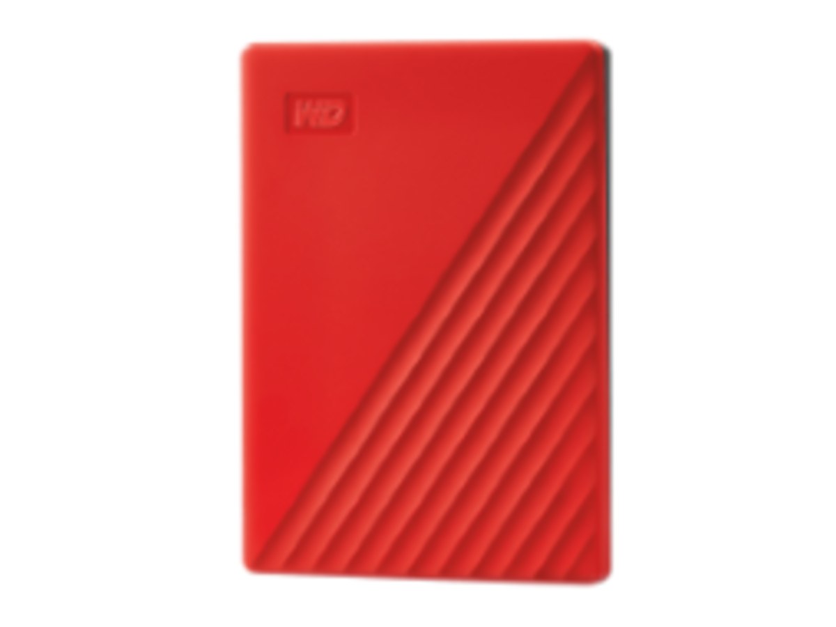 WD New My Passport 6TB(紅) 2.5吋行動硬碟(WESN)