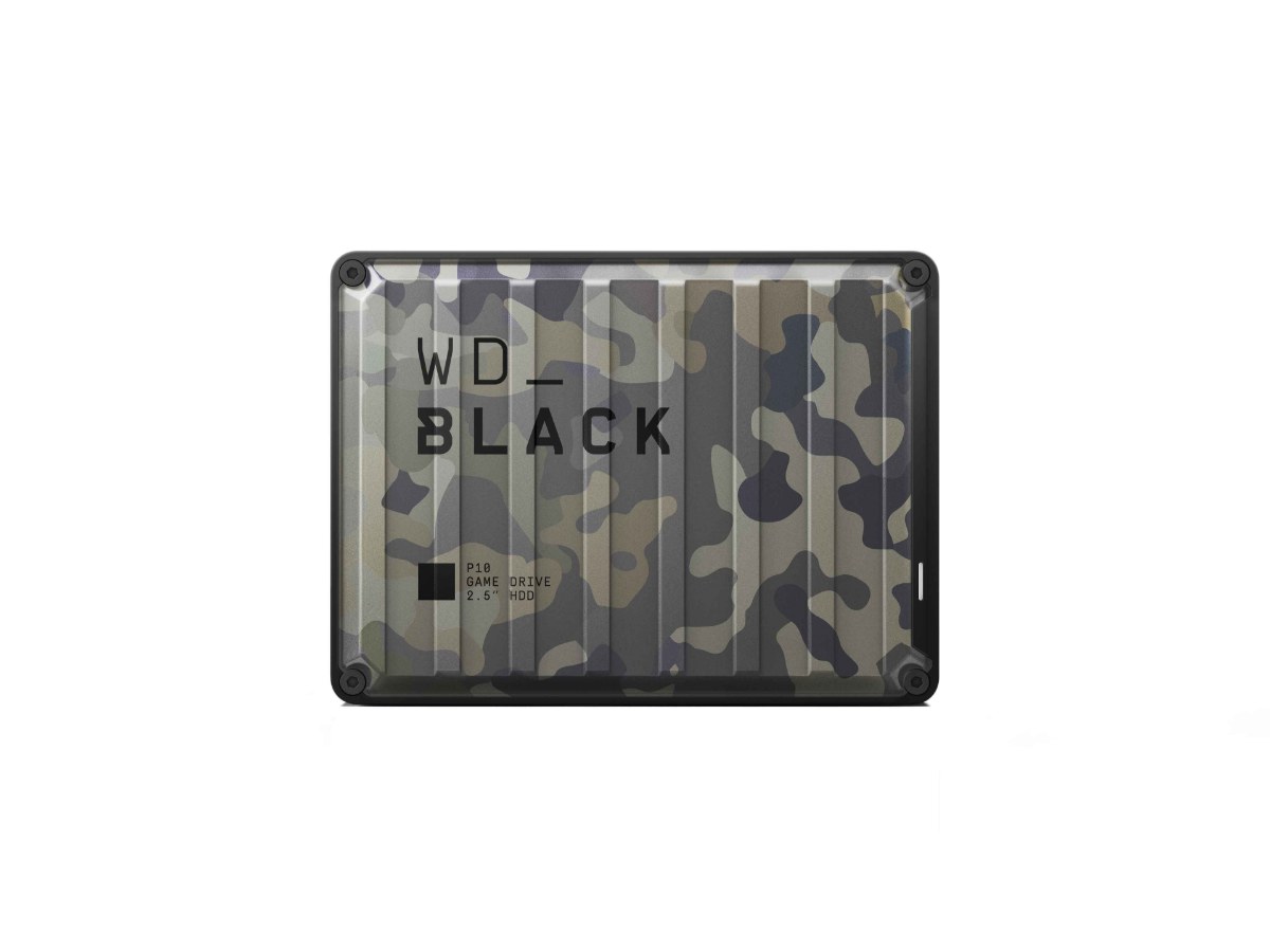 WD 黑標 P10 Game Drive 5TB (迷彩)2.5吋電競行動硬碟