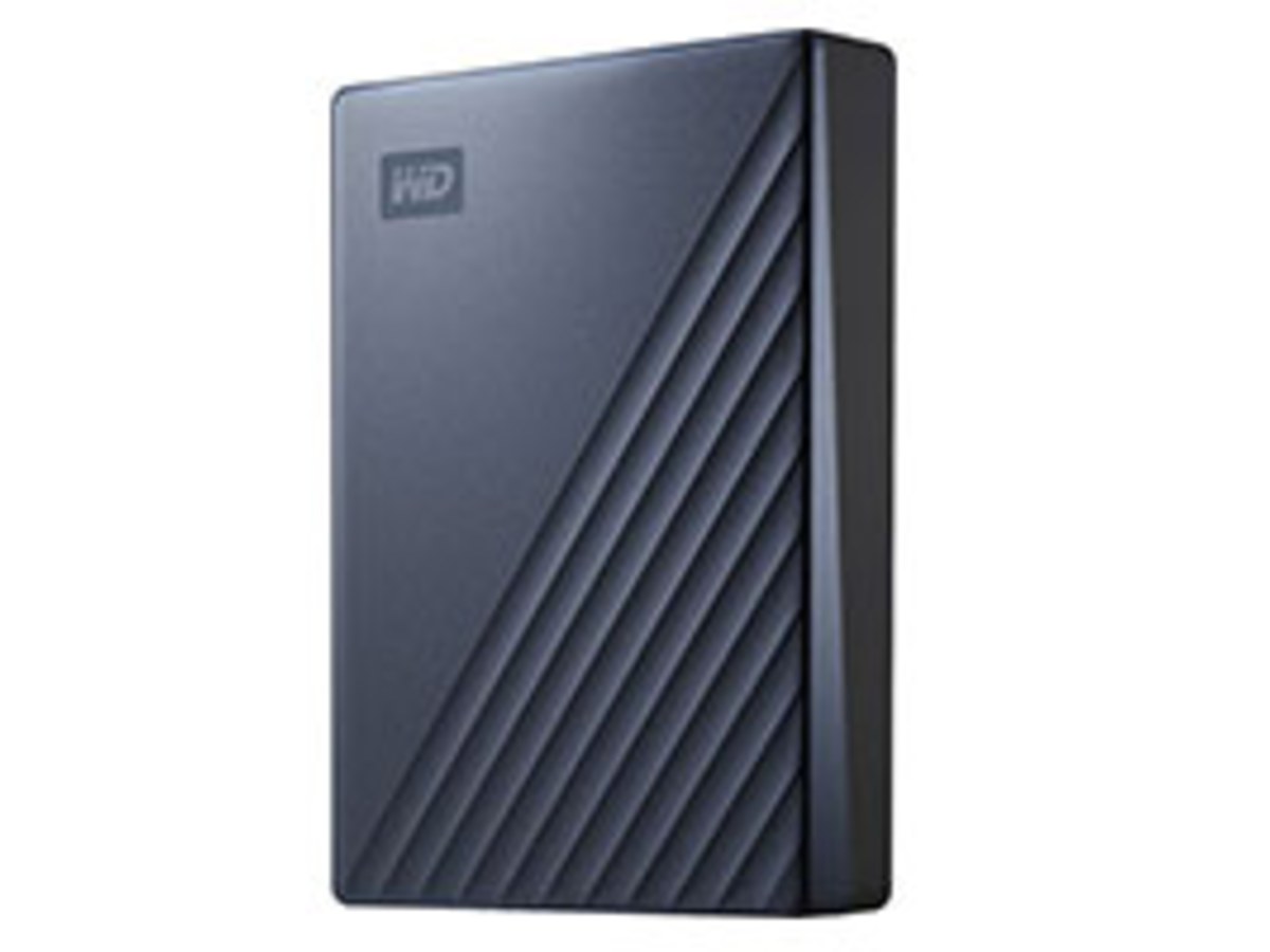 WD My Passport Ultra 4TB(星曜藍) 2.5吋USB-C行動硬碟