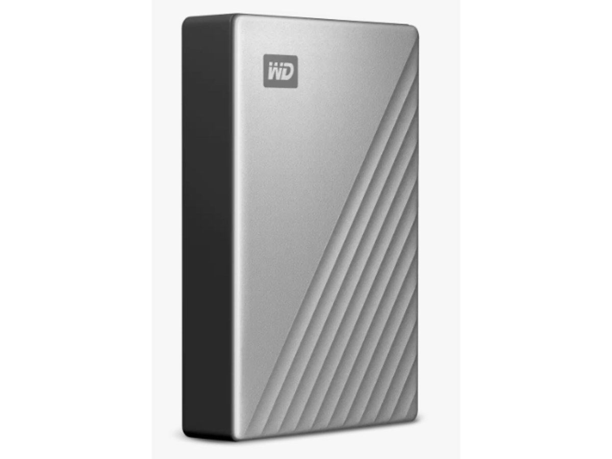 WD My Passport Ultra for Mac 4TB(炫光銀) 2.5吋USB-C行動硬碟