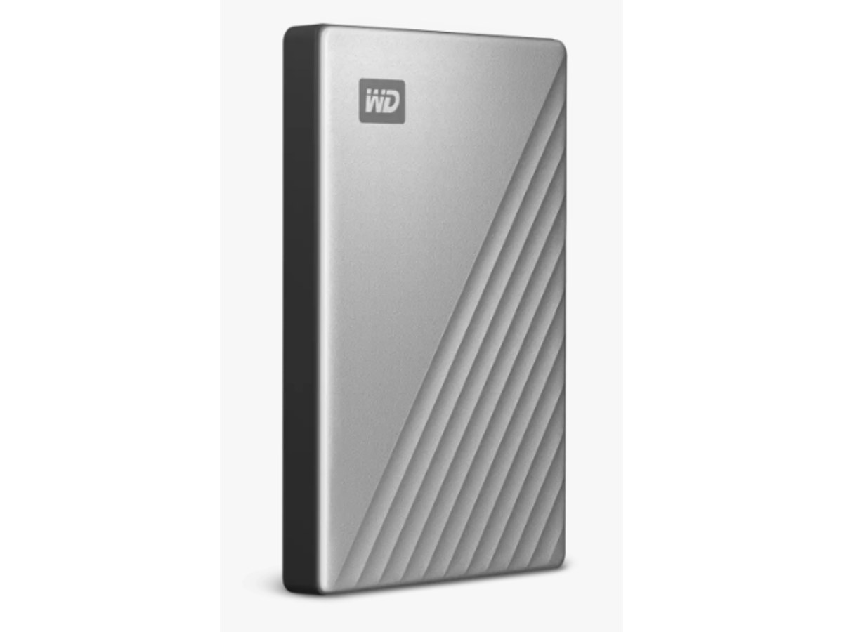 WD My Passport Ultra for Mac 2TB(炫光銀) 2.5吋USB-C行動硬碟