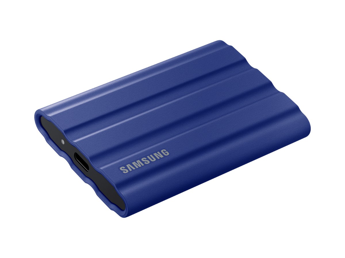 Samsung SSD T7 Shield 2TB(靛青藍)(MU-PE2T0R/WW)/迷你移動固態硬碟