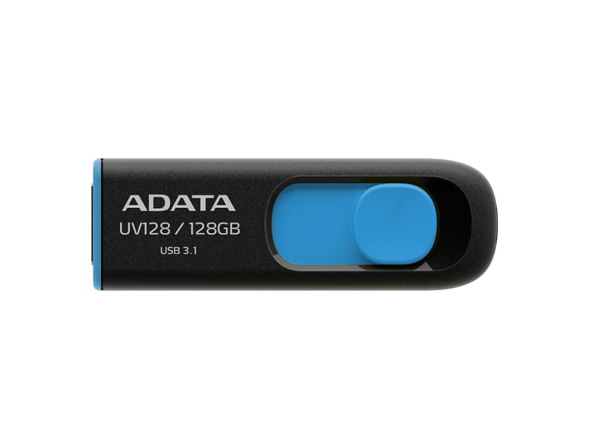 ADATA威剛UV128-128GB隨身碟(藍黑)