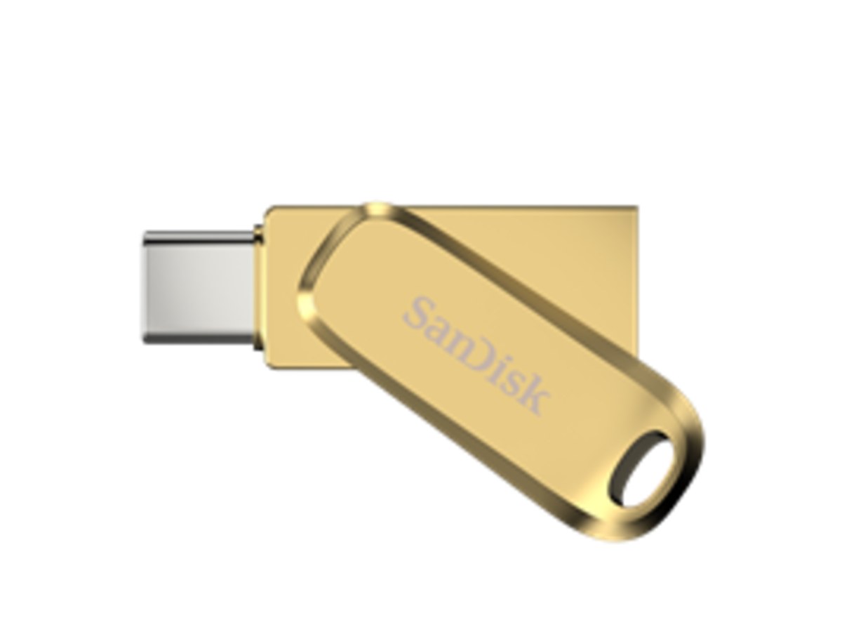 SANDISK SDDDC4/Ultra Luxe USB Type C+A雙用/512GB/USB3.1/超高速讀取400MB/s 金