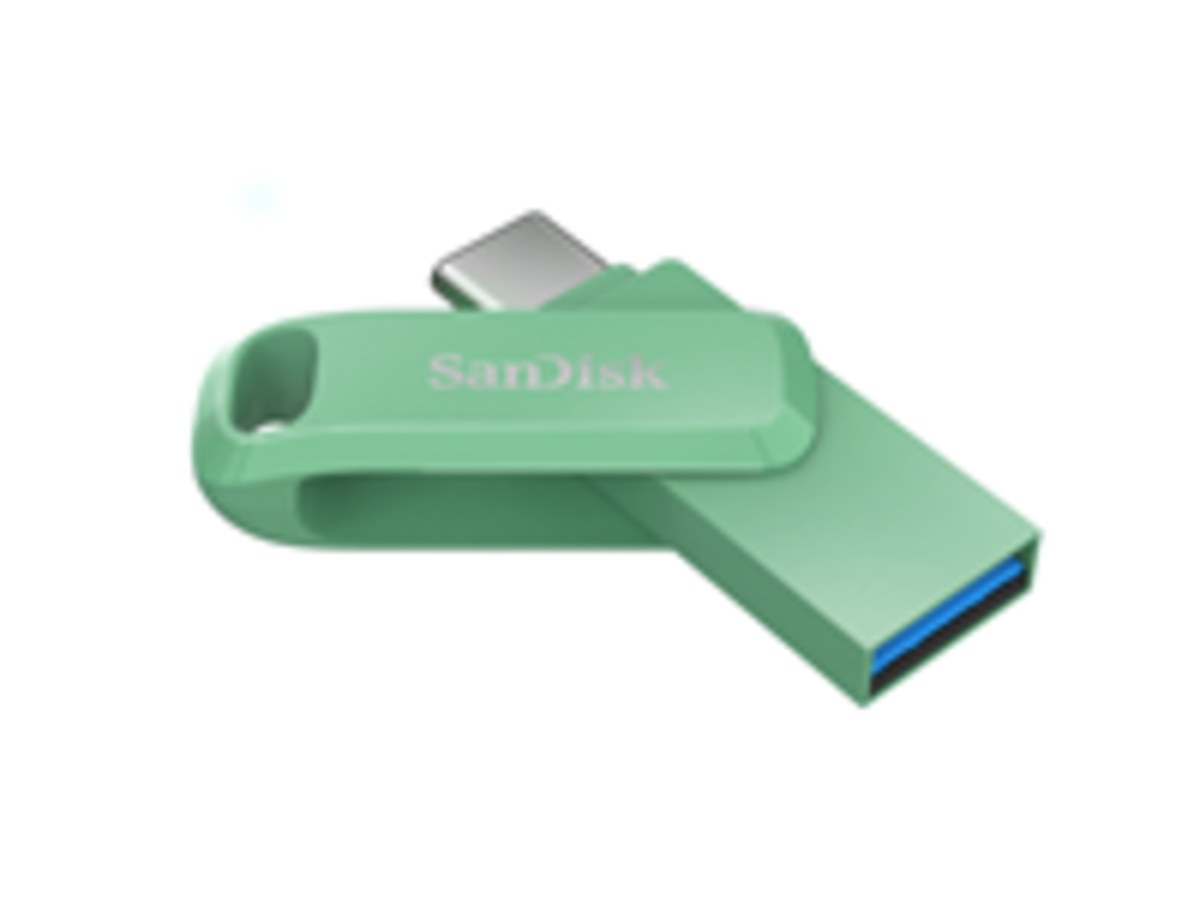 SANDISK SDDDC3/Ultra Go USB Type C+A雙用/2TB/USB3.2 Gen 1/超高速讀取400MB/s 草本