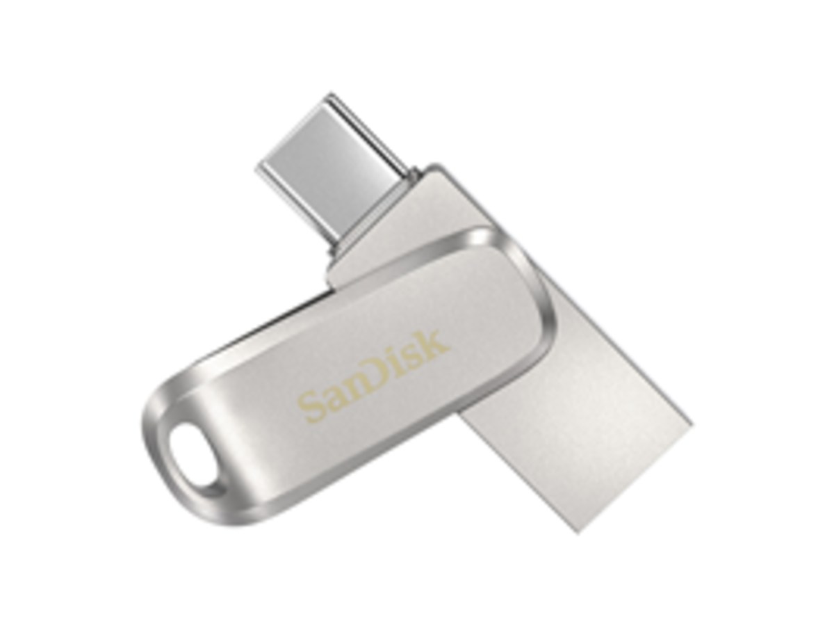 SANDISK SDDDC4/Ultra Luxe USB Type C+A雙用/32GB/USB3.1/高速讀取150MB/s 銀