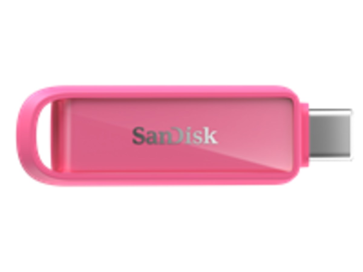 SanDisk Phone Drive for iPhone 512GB USB Type-C 3.2 隨身碟 (海星粉)