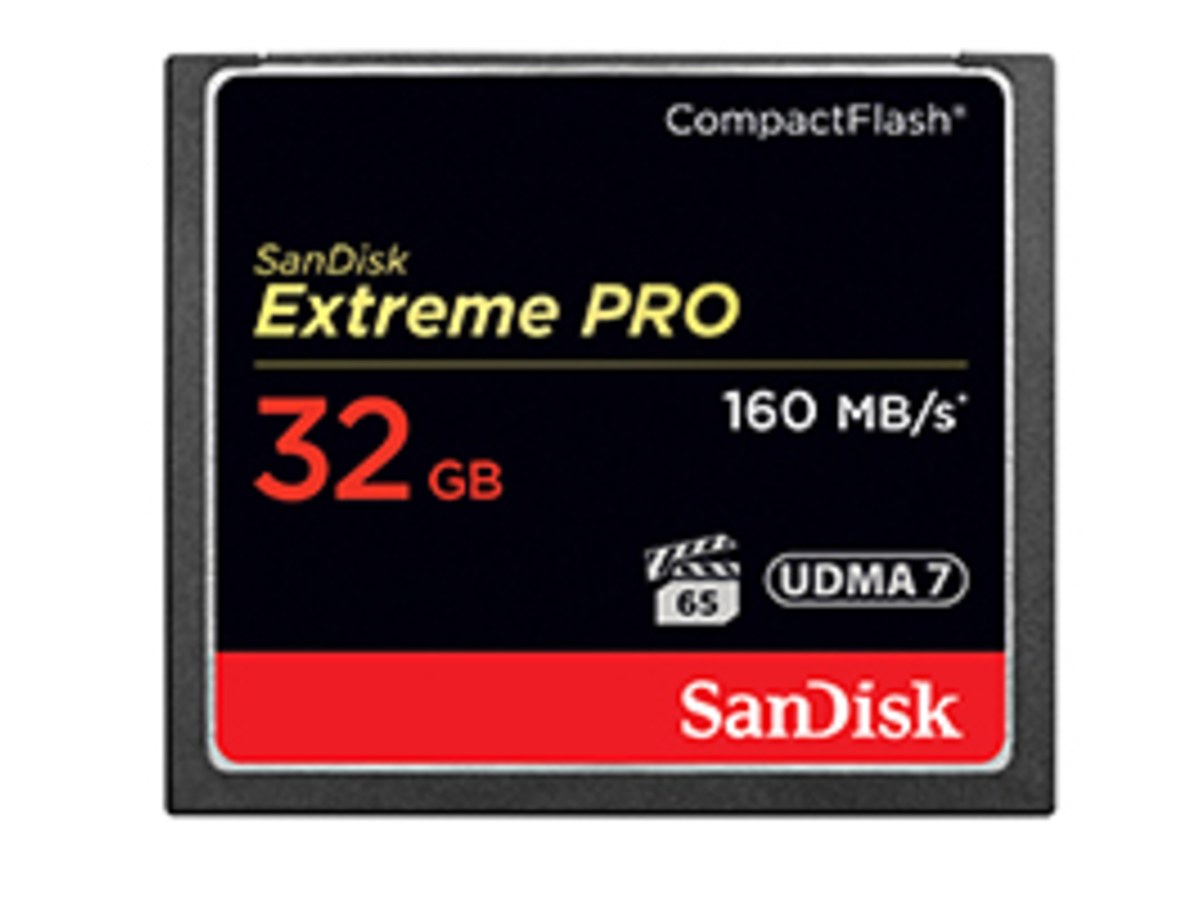 SANDISK Extreme Pro CF 32GB/讀寫160MB/150MB/s