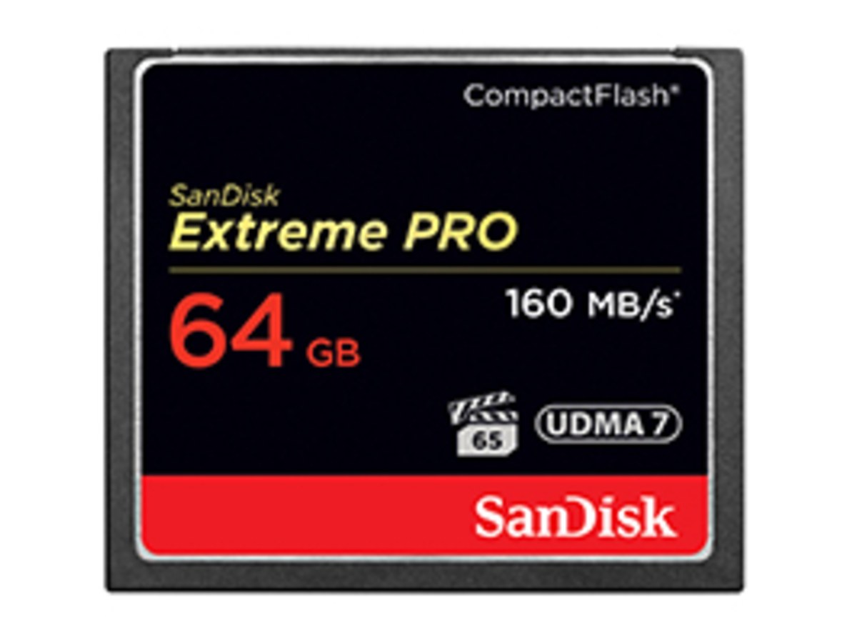 SANDISK Extreme Pro CF 64GB/讀寫160MB/150MB/s