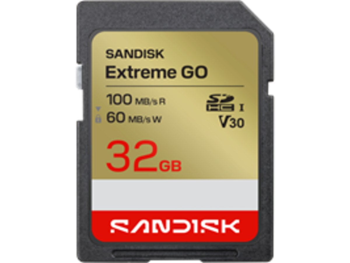 SANDISK Extreme SDHC UHS-I 32GB 100MB/s(R) / 60MB/s(W)