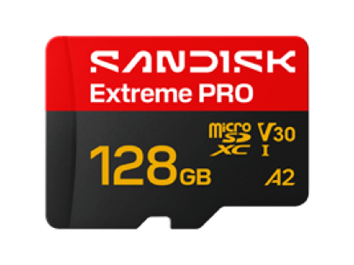 SANDISK Extreme Pro Micro SDXC UHS-I 128GB 250MB/s(R) / 120MB/s(W)