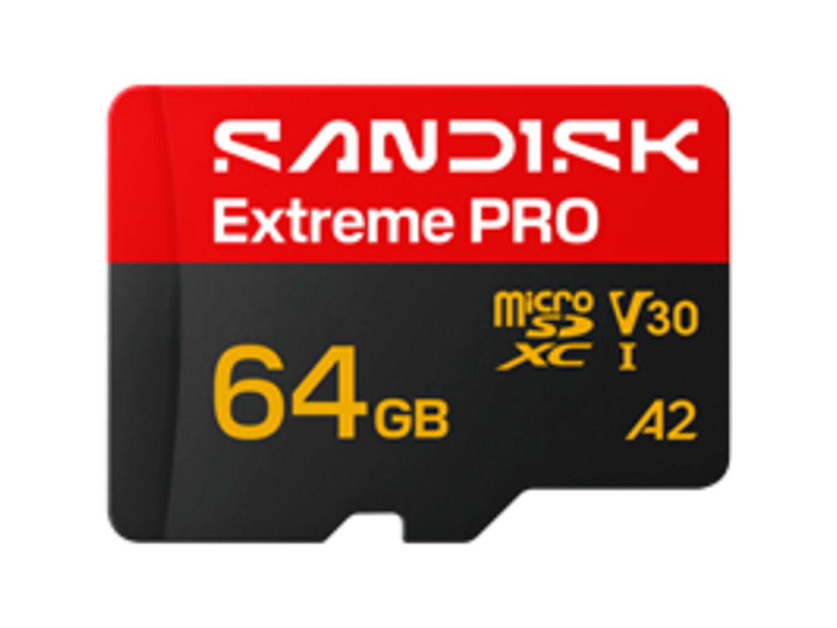 SANDISK Extreme Pro Micro SDXC UHS-I 64GB 200MB/s(R) / 90MB/s(W)