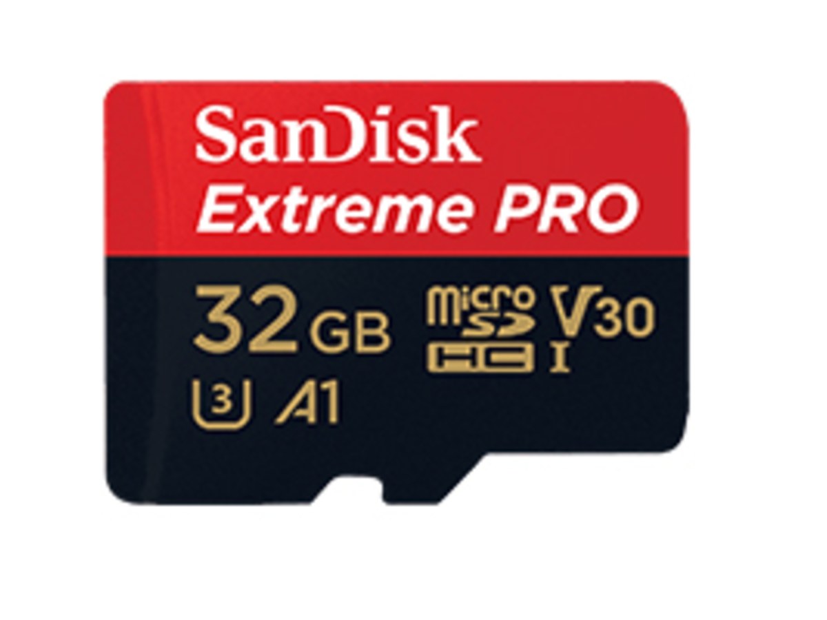 SanDisk Extreme Pro microSDHC 32GB, V30, U3, C10, A1, UHS-1 記憶卡