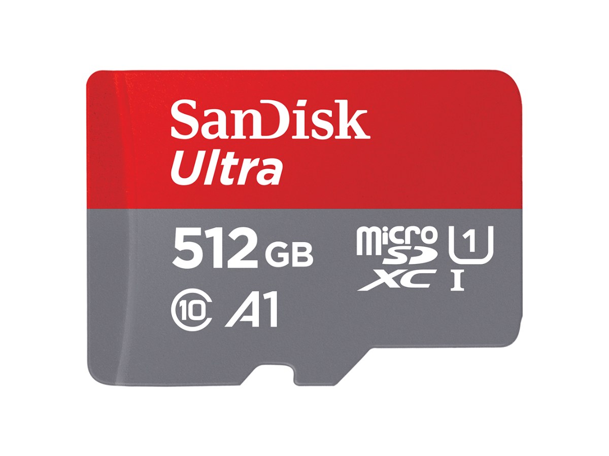 SanDisk Ultra microSDXC 512GB, A1, C10, U1, UHS-I, 150MB/s R 記憶卡