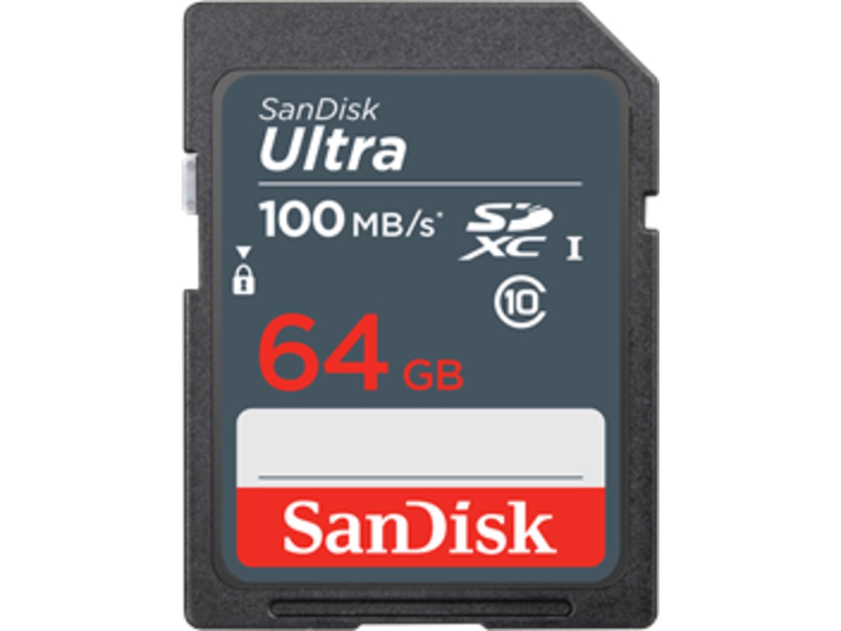 SANDISK Ultra SDXC 64GB/C10/UHS-I/100MB/s