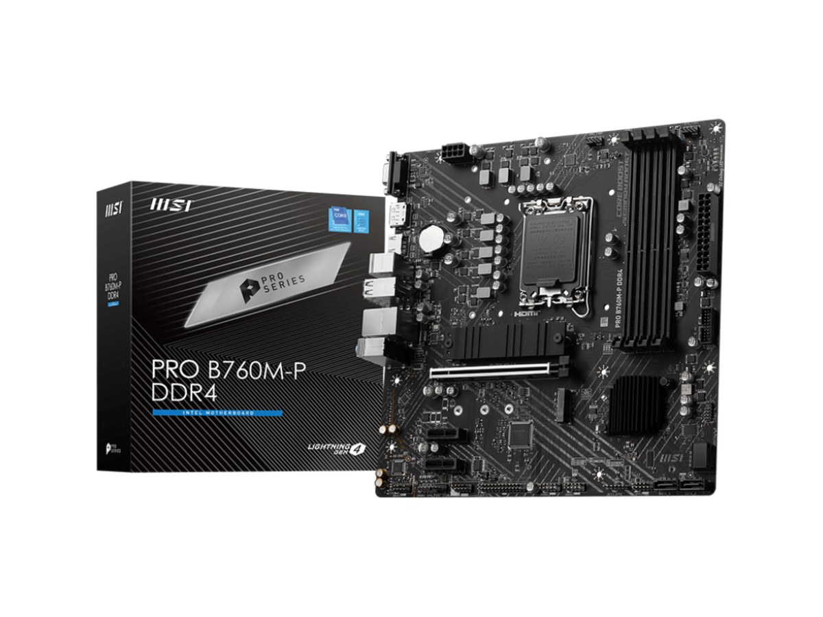 微星 PRO B760M-P DDR4