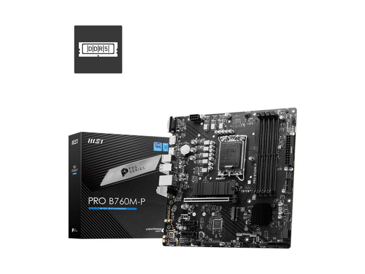 微星 PRO B760M-P (DDR5)