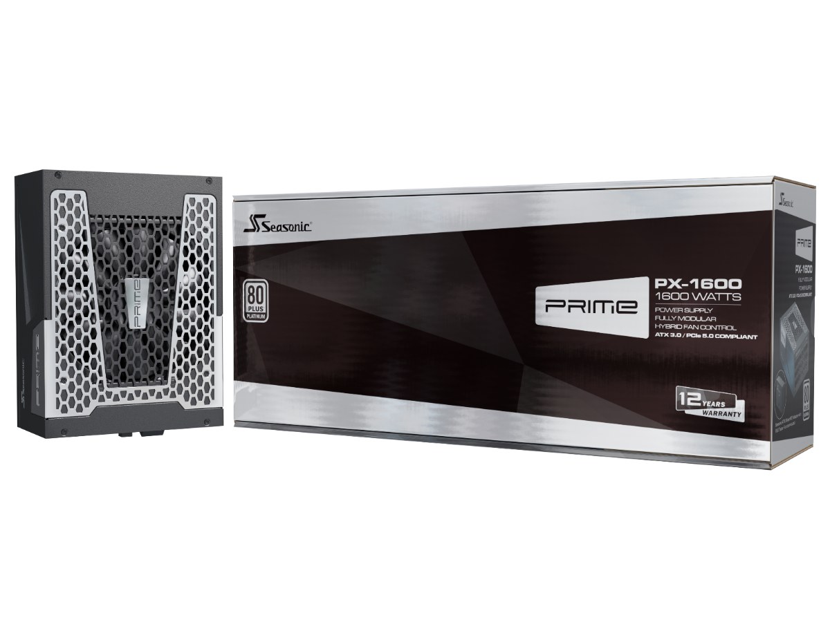 海韻 ATX3 PRIME PX-1600 白金/全模 電源供應器