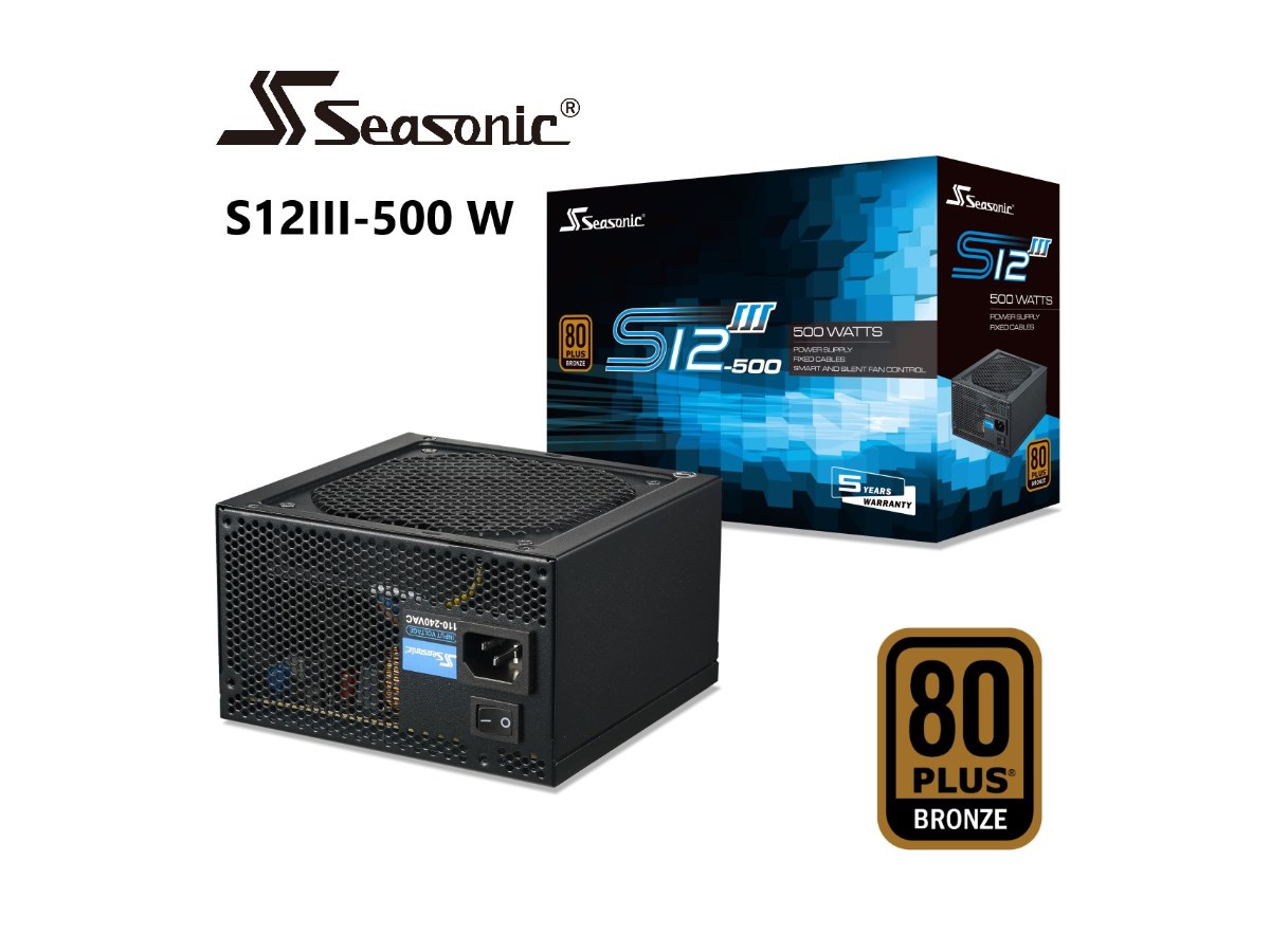 海韻 S12III-500 銅牌/直出 (SSR-500GB3)