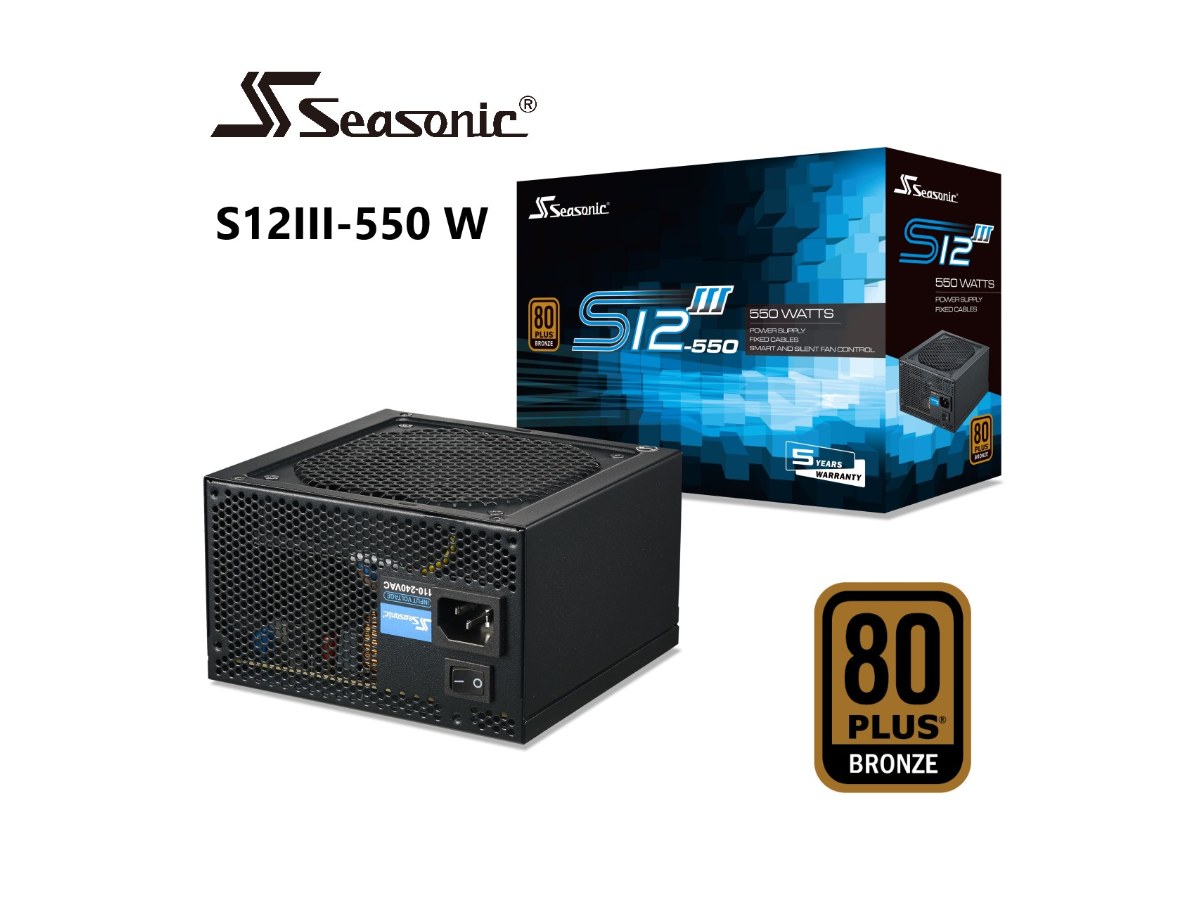 海韻 S12III-550 銅牌/直出 (SSR-550GB3)