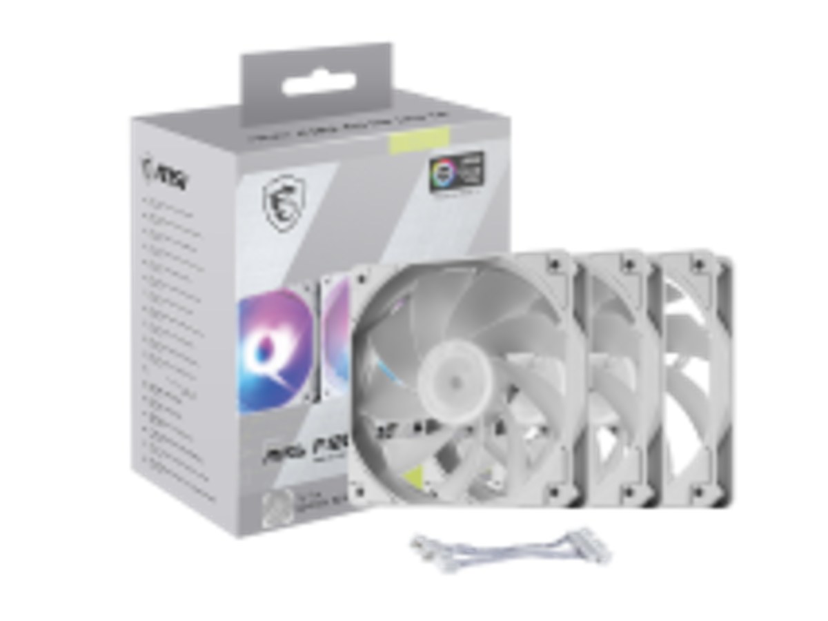微星 MAG F120 ARGB WHITE-3RW 機殼反轉風扇