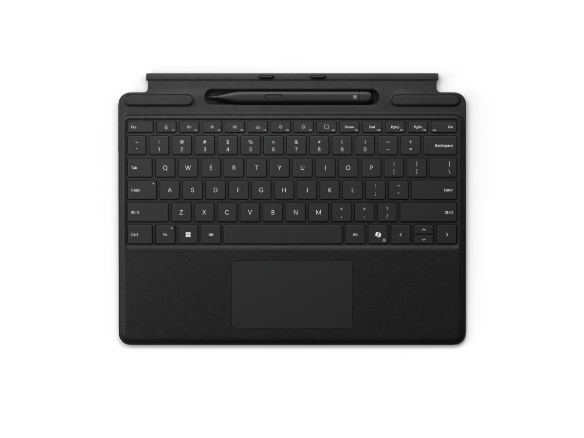 Surface Pro 13吋 特製版鍵盤與超薄手寫筆2 (Copilot) 石墨黑