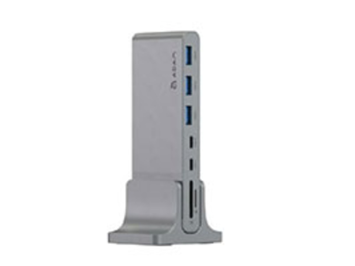 亞果元素CASA HUB Pro S USB-C 十二合一多功能集線器-灰