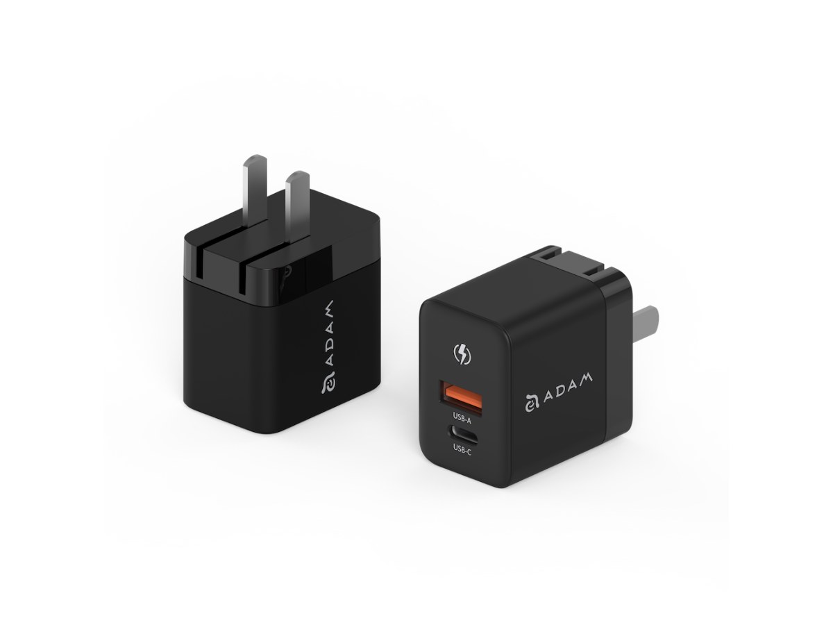 亞果元素OMNIA X35A GaN 35W雙孔迷你快速電源供應器-黑