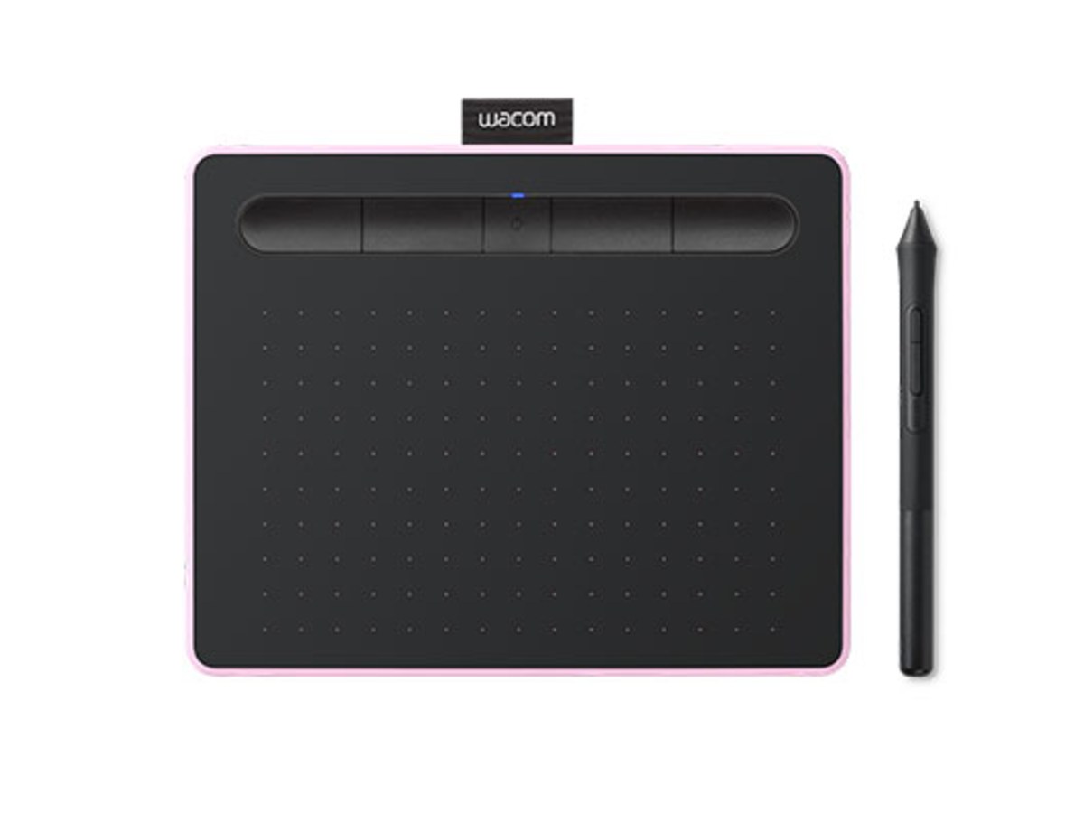 WACOM Intuos Comfort Small 繪圖板 (藍芽版)(粉)