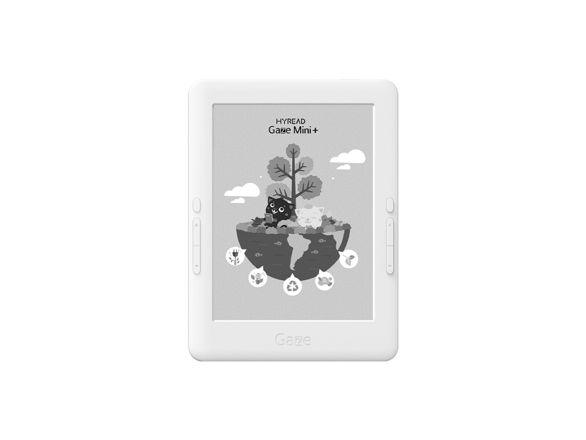 HyRead Gaze Mini+ 6吋電子紙閱讀器 (經典白)
