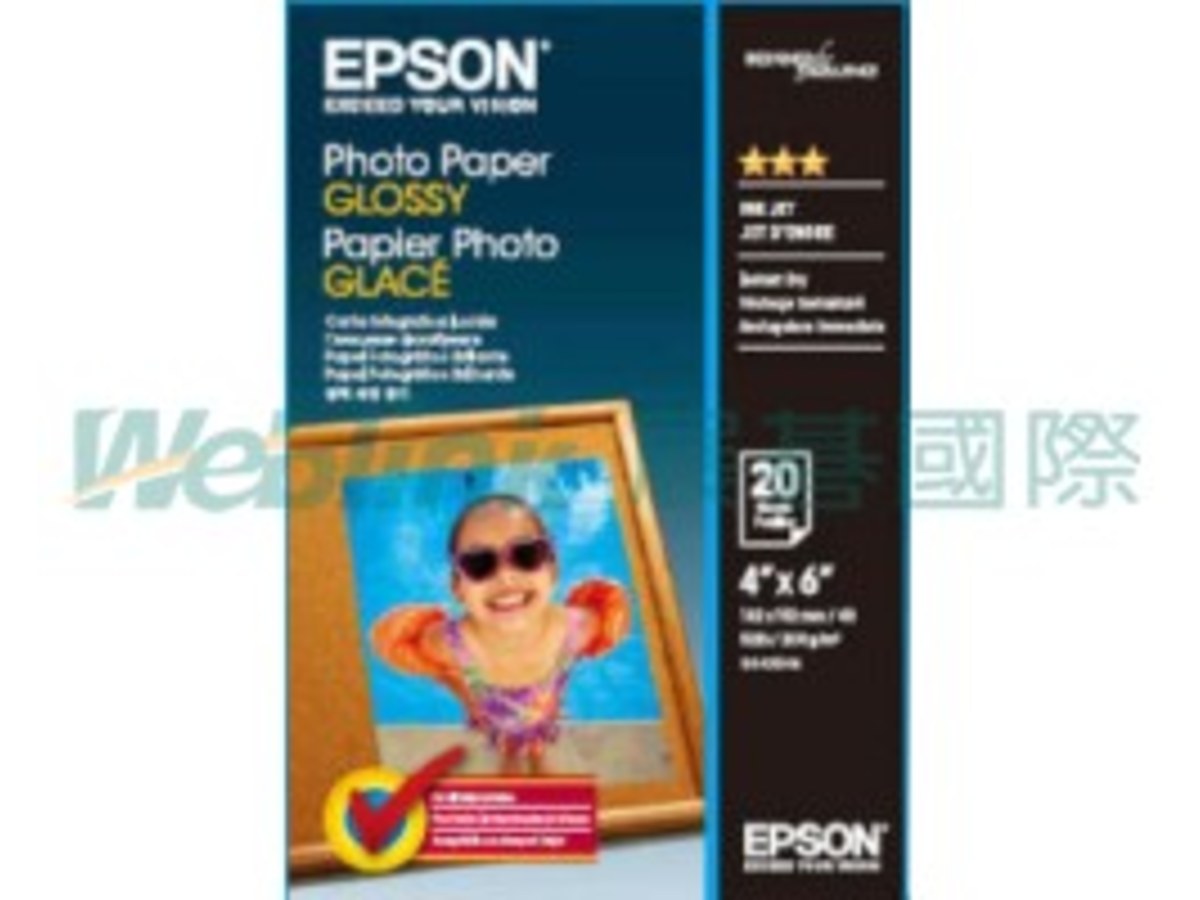 EPSON S042546 4*6超值光澤相紙
