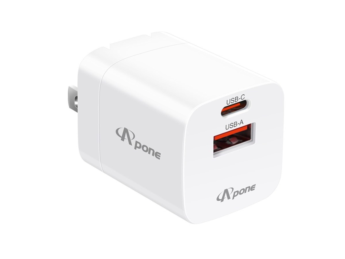【Apone】Speedy 33W GaN 氮化鎵 2孔 快充充電器