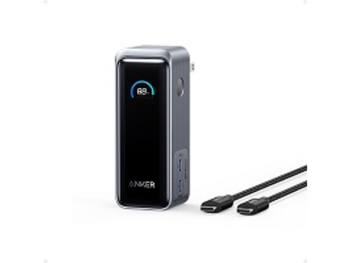 Anker Prime Power Bank (65W, Fusion, Built-In USB-C Cable)行動電源A1339黑