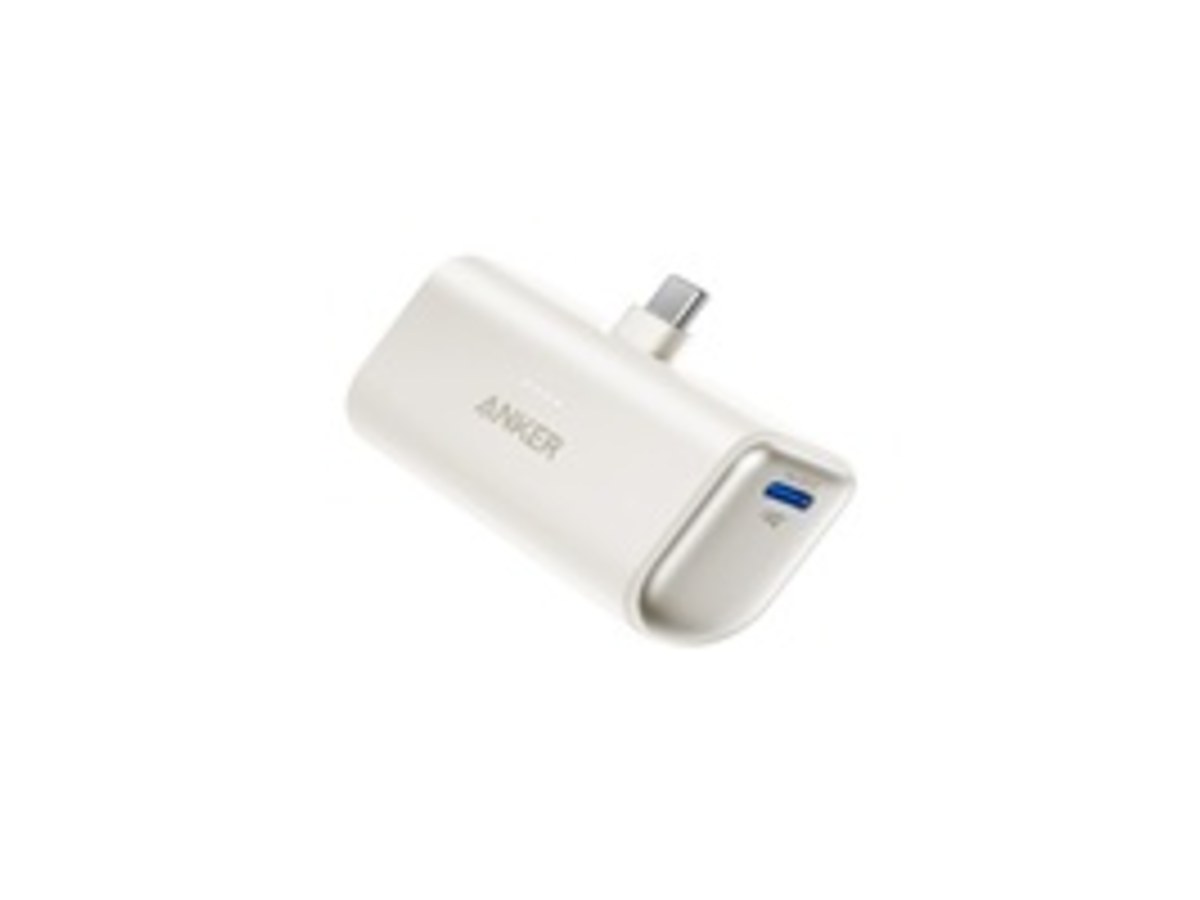 Anker Nano Power Bank (22.5W, Built-In USB-C Connector)行動電源A1653白