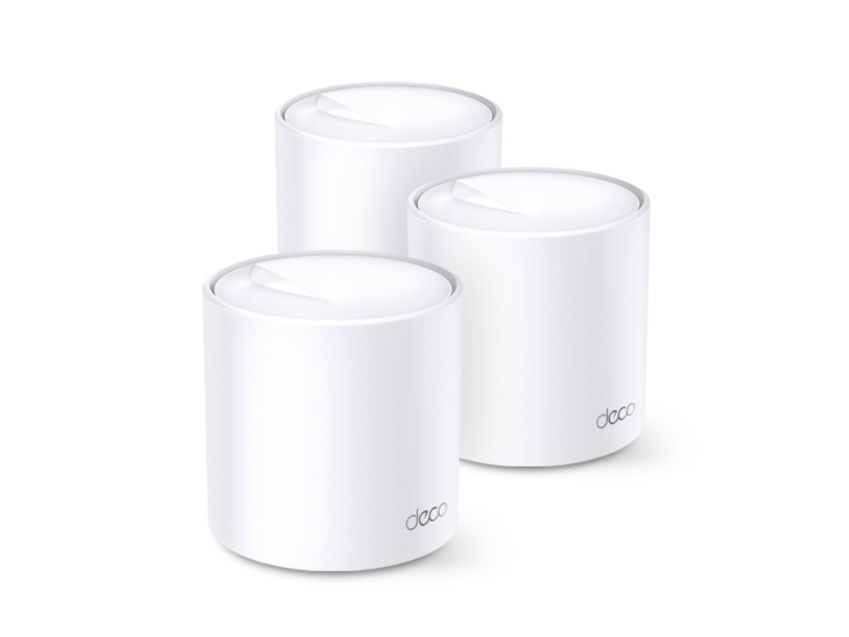 TP-LINK (家用) Deco X20(3-pack) AX1800 完整家庭Mesh Wi-Fi 6 系統