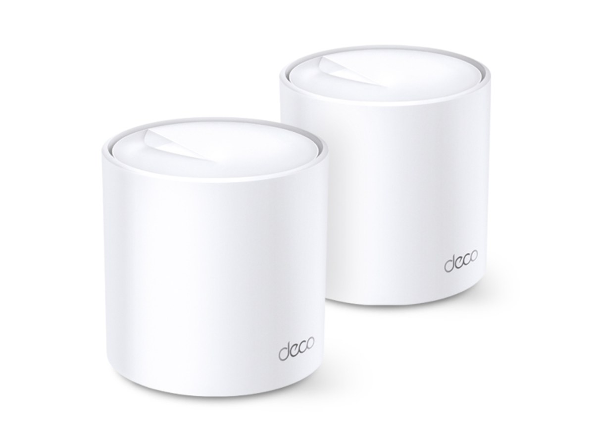 TP-LINK (家用) Deco X20(2-pack) AX1800 完整家庭Mesh Wi-Fi 6 系統