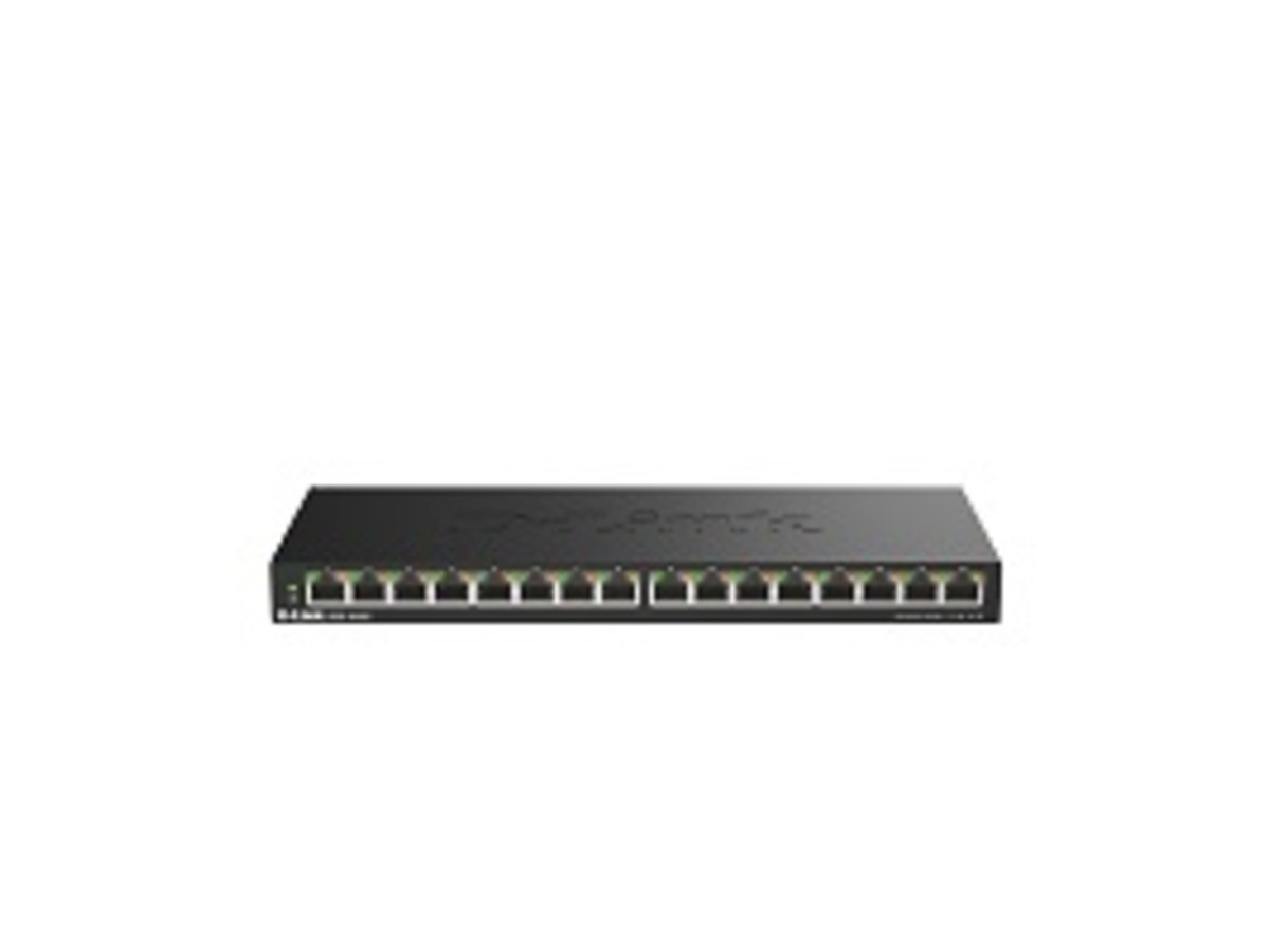D-Link 友訊 DGS-1016S 16埠超高速乙太網路桌上型壁掛式無網管 金屬交換器